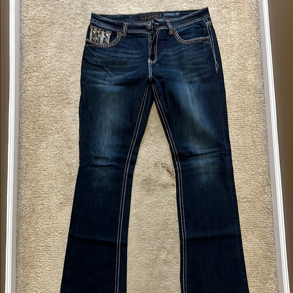 Grace in LA Blue Boot Cut Jeans